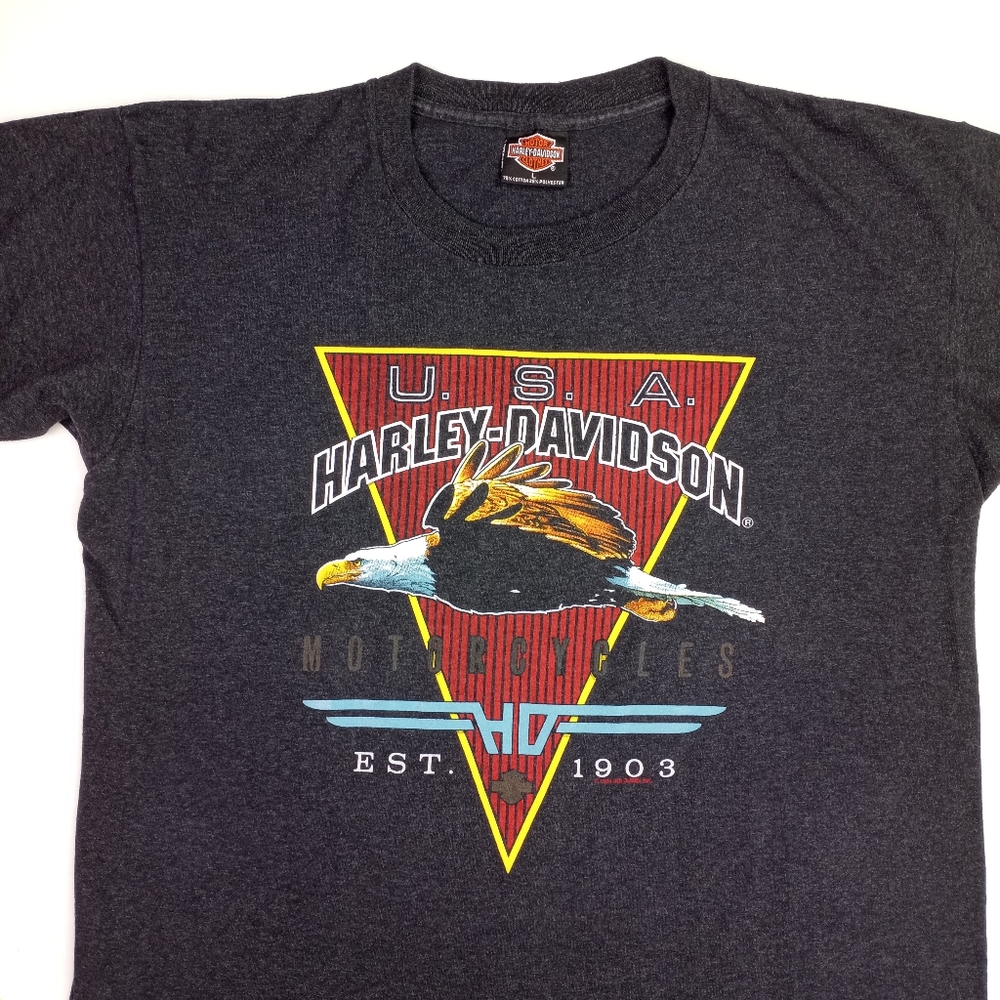 Ultra Rare 1982 Harley-Davidson Biker Tee Shirt